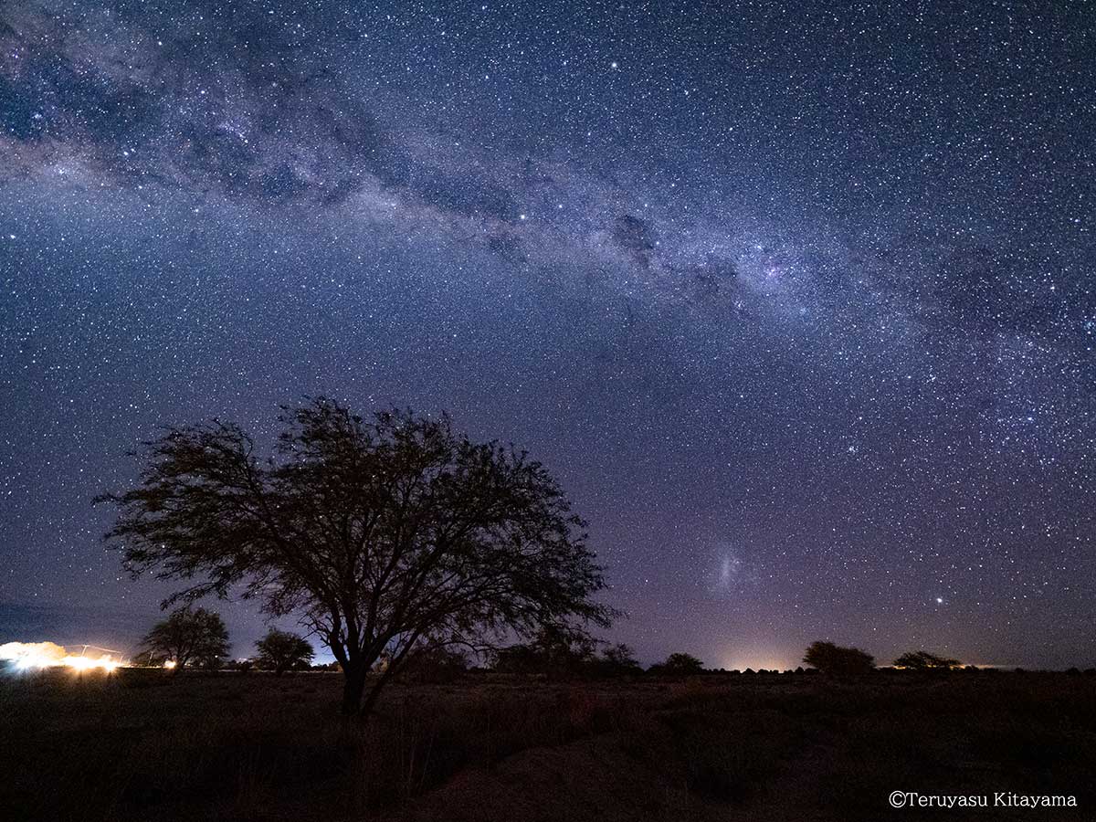 星景写真の例